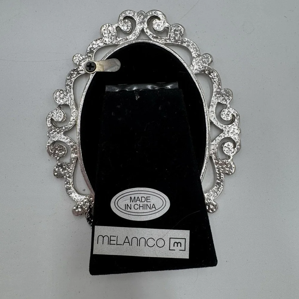 Melannco Ornate Silver Tone Picture Frames Lot 6 Baroque Victorian Scrollwork
